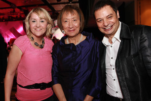 L to R, Nikki Kaye, Hon Georgina Te Heu Heu and Paora Maxwell.Photo / Norrie Montgomery