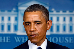 Obama warned his government's use of chemical weapons in its two-year civil war would be a "red line" that would provoke a strong U.S. response.Photo / AP