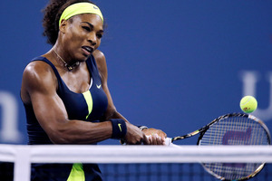 Top-ranked defending champion Serena Williams rolled into the third round of the US Open on this morning (NZT). Photo / Getty Images.