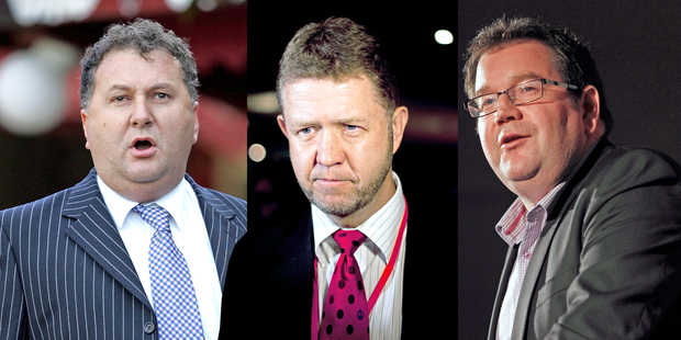 Shane Jones, David Cunliffe, and Grant Robertson are in the running to be Labour leader. Photos / NZ Herald