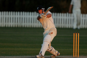 Canterbnury allrounder Todd Astle. Photo / Getty Images.