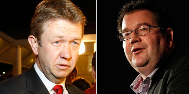David Cunliffe and Grant Robertson.