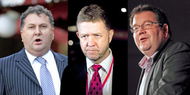 Shane Jones, David Cunliffe, and Grant Robertson are campaigning for the leadership of the Labour PartyPhotos / NZ Herald