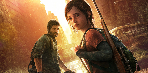 Joel and Ellie, the main characters in The Last of Us - a Playstation 3 game that comes with a controversial ending.