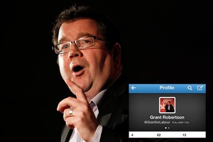 Labour Party leader candidate Grant Robertson. Photo / Michael Craig