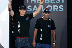 Oracle Team USA CEO Sir Russell Coutts and No. 1 skipper Jimmy Spithill are among those called to give evidence at an America's Cup international jury hearing. Photo / Getty Images.