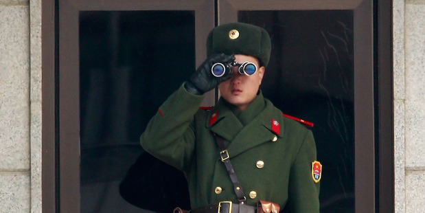A North Korean soldier . Photo / Getty Images