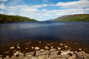 During both of my loch visits I ventured out on boats to search for the mighty beast, says Darby. Photo / Thinkstock
