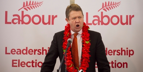 David Cunliffe was clearly the favourite to win the South Auckland event. Photo / Natalie Slade