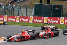 Mitch Evans has happy memories of racing at the legendary Monza track. Picture / Alastair Staley/GP2 Media Service