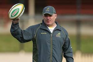 Wallabies coach Ewen McKenzie. Photo / Getty Images