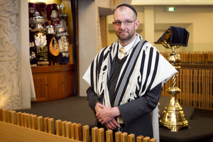 Rabbi Samuel Altschul says Jews have had to find humour in dark times. Photo / Natalie Slade