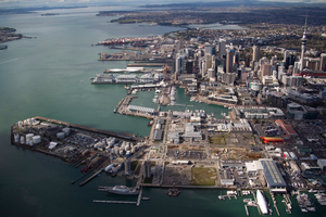 Auckland's Wynyard Quarter is a preferred location for a possible race village. Photo / Richard Robinson