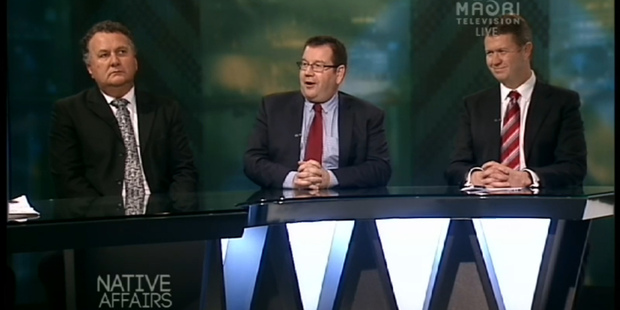Labour Panel with Shane Jones, Grant Robertson, David Cunliffe. Who said what? Photo / Maori Television