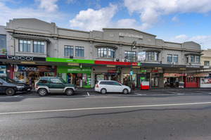 The M. Bray & Co building, part of the Onehunga Mall, constructed in 1906, is being offered for sale,