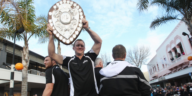 Hawkes Bay Magpies Ranfurly shield celebration parade in Napier. Photo / Paul Taylor