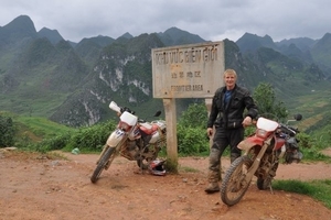 Mat Ward on his trip through South East Asia in 2009. PHOTO/SUPPLIED
