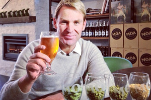 Cricketer Shane Warne in New Zealand. Photo / Instagram @shanewarne23