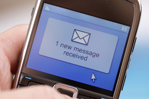 Telecom expects around 150,000 texts to be sent by the Eden Park crowd. Photo / Thinkstock