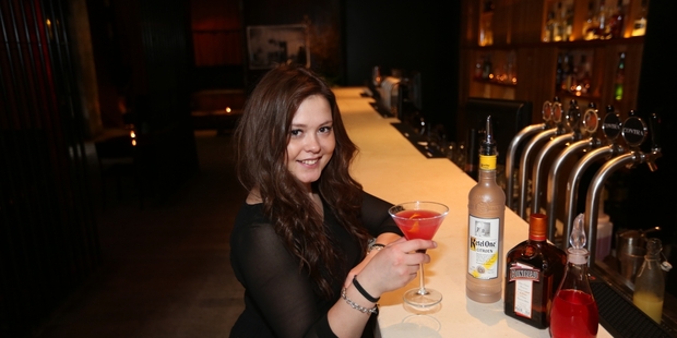 Bartender Samantha Cressell. Photo / Chris Louft