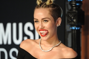 Miley Cyrus has had a big image change. PHOTO/AP