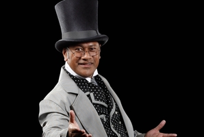 Jay Laga'aia says the Wizard is a huge deal for him, and he is the first Polynesian to portray the iconic character. Photo / Jeff Busby