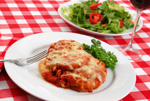 Red and white checked tablecloths are never used in Italy.Photo / Thinkstock