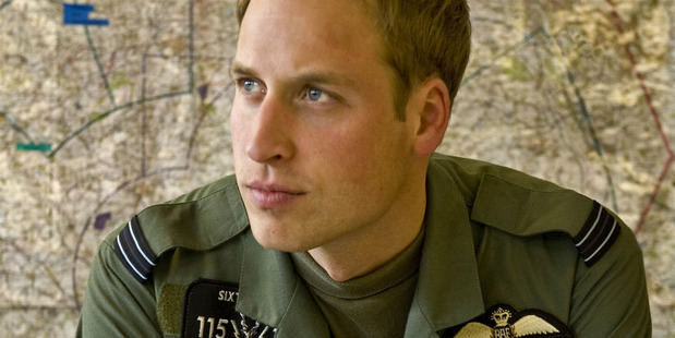 Prince William has completed the operational phase of his military career. Photo / AP