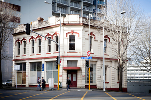 The historic Wong Doo building.