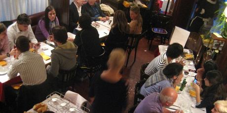 Le Relais de Venise restaurant in Paris.