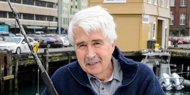 Fishing is one of John Morrison's great loves. The City of Wellington is another, hence his desire to be mayor. Photo / Mark Coote
