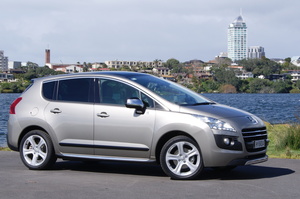 The Peugeot 3008 is the first diesel-electric hybrid car in New Zealand.