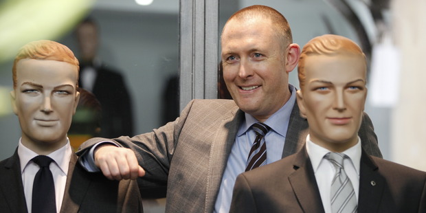 Murray Crane says shop owners fear construction work could drive customers away. Photo / APN