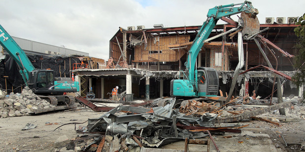 The new apprenticeship scheme will help man the Christchurch rebuild. Photo / APN
