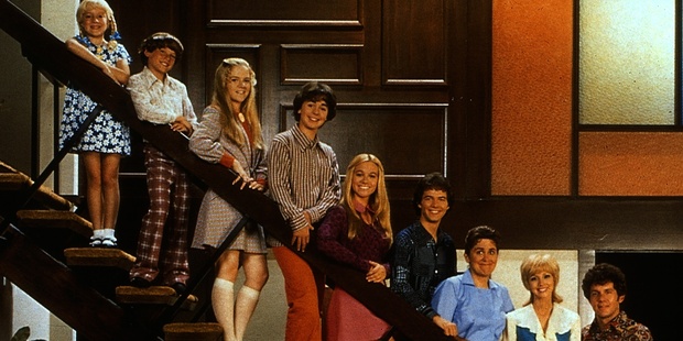 The Brady Bunch is one of the most famous blended families.Photo / AP