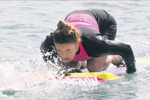 CLEAN BREAK: Under 19 New Zealand Iron Woman champion Natalie Peat said she had faith in the water testing results.