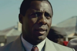 Idris Elba as Nelson Mandela in a new biopic of the former South African president. Photo / YouTube