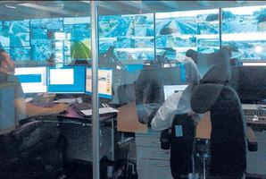 Cameras are monitored actively between 8am and 4pm seven days a week by First Security.