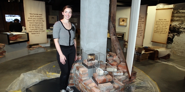 TREASURES: Eloise Wallace says the Veronica Bell is one of the most important items on display. PHOTO/PAUL TAYLOR HBT133049-01