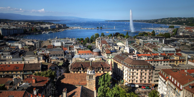 An aerial view of Geneva. Photo / Thinkstock