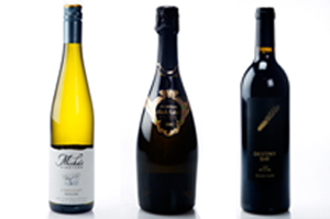 Misha's Vineyard Limelight Riesling 2012, Morton Estate Black Label Methode Traditionelle 2004 and Destiny Bay Mystae 2008