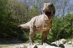 Tyrannosaurus Rex is destined to remain the stuff of nightmares. Photo / Getty Images