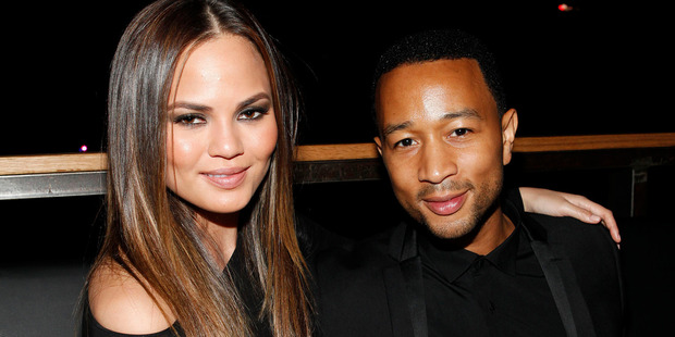 Chrissy Teigen and John Legend got married over the weekend. Photo / AP