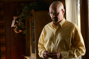 Bryan Cranston as Walter White in a scene from Breaking Bad.