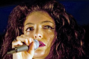 Kiwi pride: Good Lorde ... She's everywhere. Photo / Richard Robinson
