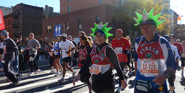 Running NYC's five boroughs for the New York Marathon. Photo / Megan Singleton