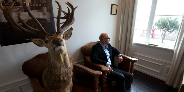 Geoff Ross, CEO, of Moa beer. Photo / Brett Phibbs