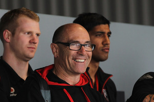 Junior Warriors coach John Ackland. Photo / Getty Images