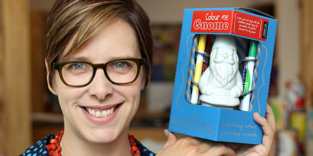 Phoebe Hayman of Seedling who sell childrens toys. Photo / Chris Gorman
