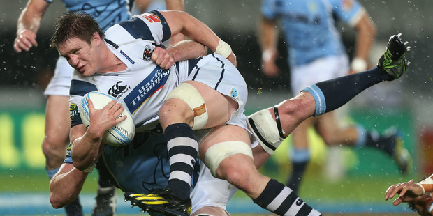 Sean Polwart of Auckland is tackled during the round six ITM Cup match between Auckland and Northland. Photo / Getty Images